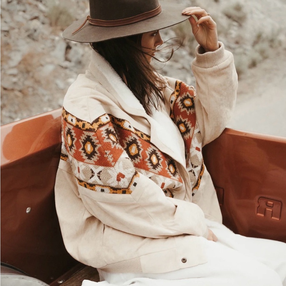 Ottway The Label Rarebird Jacket in Cream